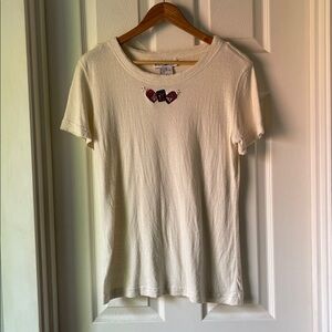 White Stag Cream Knit Top